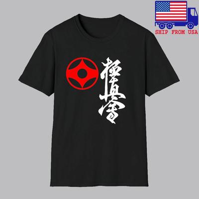 Karate Kyokushin Japón Artes Marciales Hombres Negro