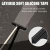 Automobile Windshield Water Scraping Portable Rainy Glass Window Cleaning Tool Extendable Car Rearview Mirror Squeegee Gadget