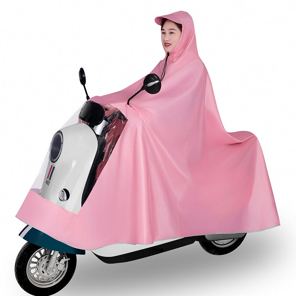 Unisex Full-Body Rain Cape for Electric Scooter or Motorcycle Riders