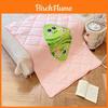 Doublesided Cute Big Eye Zongzi Blanket For Home Decor And Office Comfort
