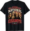 National Champs Lustiges Patriotisches Amerika Gründervater T-Shirt