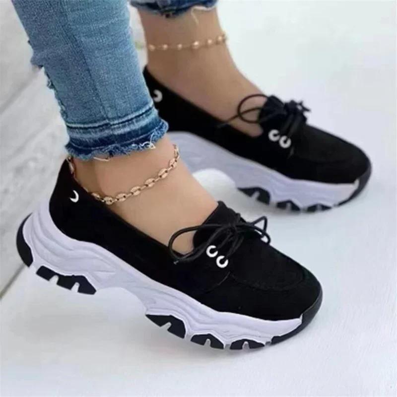 Fashion New 2025 Women Platform Casual Breathable Sneakers Designer Female Fashion Tennis Vulcanized Shoes Footwear Zapatillas De Mujer