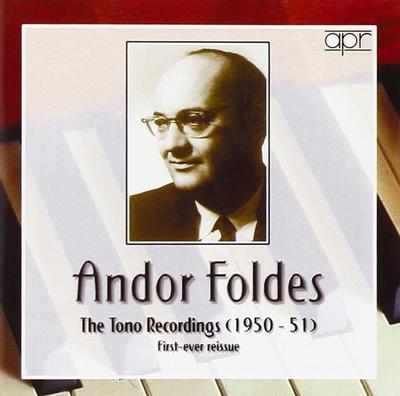 CD ANDOR FOLDES - The 1950  APR5580 Non Japan Classical Used