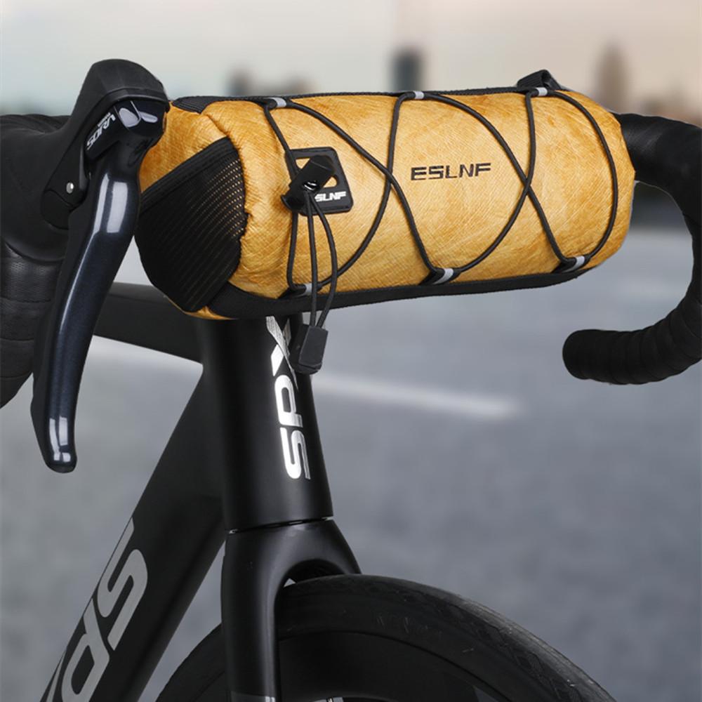 Waterproof Road Bicycle Handlebar Bag Multifunctional MTB Front Tube Bag Portable Frame Pannier Outdoor Shoulder Bag