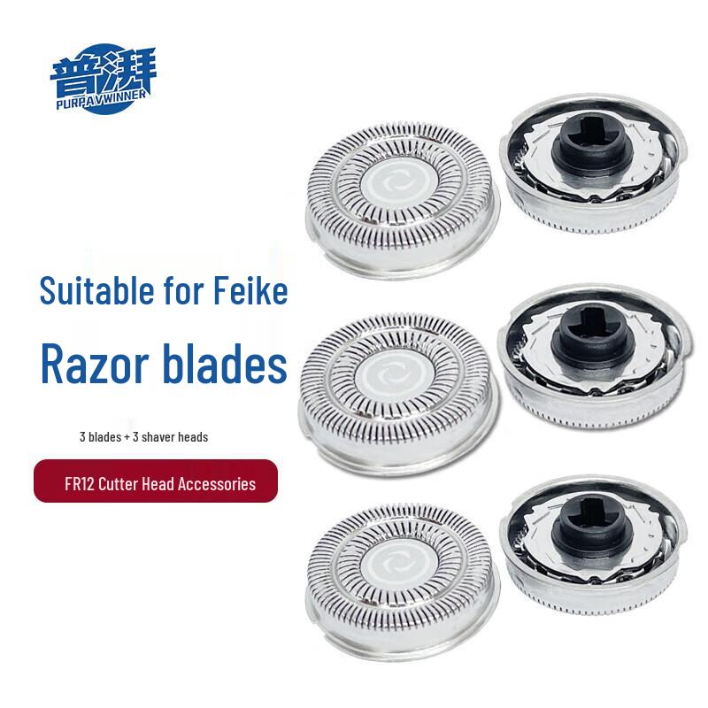 PURPAVWINNER Replacement Electric Shaver Heads for Flyco