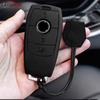 TPU Car Key Case Cover Shell Key Holder Caps Keychain For Mercedes CLA GLC GLA GLE AMG A C E S G Class W177 W205 W213 W222 X167