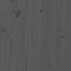 Vidaxl Stolik Kawowy, Szary, 80X55X40,5 Cm, Lite Drewno Sosnowe