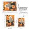 DIY Diamond Painting Canvas Cute Ghost Black Cats Pumpkin Design 5D Full Drill Art Creative Leisure Craft Wall Home Decor