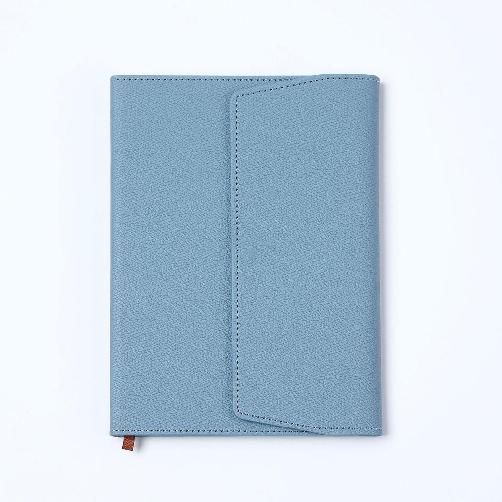 A5 Custom Business Diary Three-Fold Notebook with Logo Printing