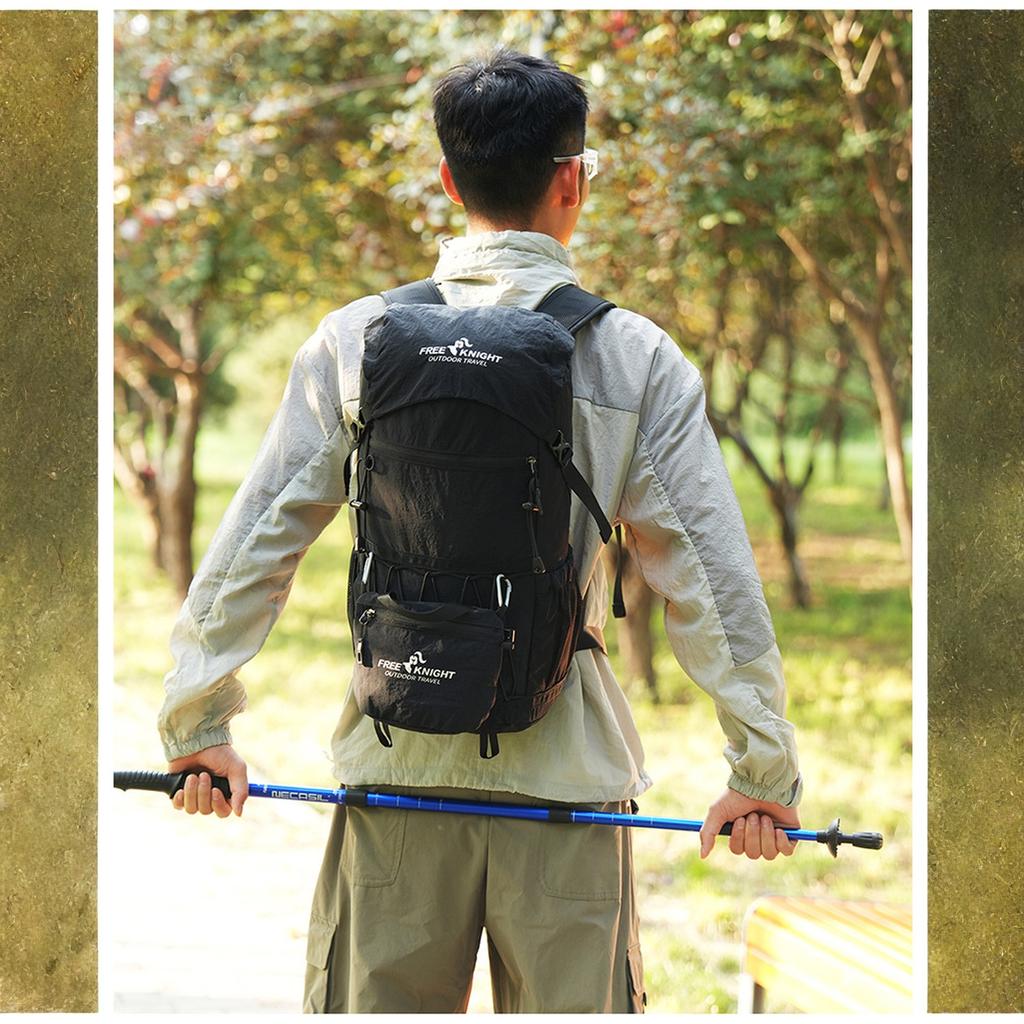 Plecak wspinaczkowy 30L z małą torbą Outdoor Podróże Wędrówki Trekking Camping Torby Duży Alpinizm Sportowy Bagaż Plecak