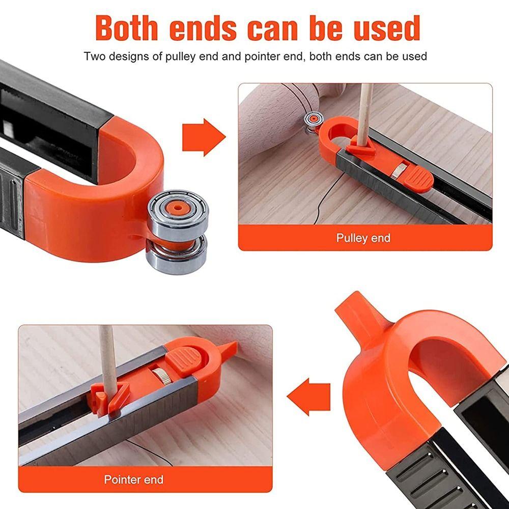 Profile Duplicator Contour Gauge Precise Woodworking Measuring Gauge  Carpet Cutting