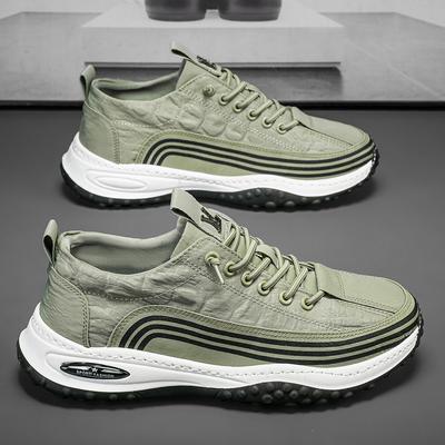 New Men's Comfortable Outdoor Sports Shoes Summer Mesh Shoes Mesh Shoes Breathable Ice Silk Cloth Men's Shoes Sneakers