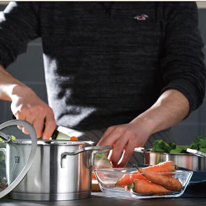 Zwilling Moment 24cm Deep Stock Pot & Steamer Set