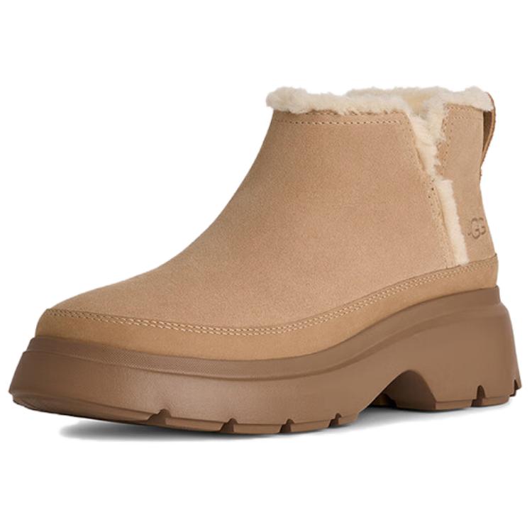 UGG Calimuze Ultra Mini Slip-On Fleecegefüttert, Minimalistische Mode Schneestiefel Damen Sand 1174495-SAN