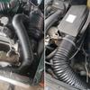 1pc Automotive Air Conditioning Filter Intake Pipe Kits 76/63/51mm Steel Wire Corrugated Air Intake Telescopic Duct Hose Engines