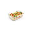 Pebbly Pkv-1000rb - Kvm Switch - Pkv1000rb - Rectangular Glass Storage Container 1 L for Cooking, Storing,