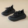 Stepping on shit feels breathable mesh sports little white shoes women's summer new fly-woven mesh shoes non-slip thick-soled casual dad shoes