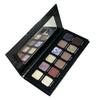 HERORANGE 12-Farben Wolfsmond Lidschatten- & Highlighter-Palette | Aufhellende Perlmutt-Töne, Super Glitzernde Matte Töne, Unter-Augen-Concealer & Konturpulver.