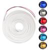 Universal Flexible Silicone LED Trunk Ambience Light Strips Featuring Multi Color Effects for Car Interior Decoration