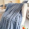 Imitation Rabbit Plush Blanket, Office Nap Blanket, Air Conditioning Blanket, All Season Universal Sofa Cover Blanket, Bedding