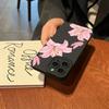 Floral Lily Butterfly Pattern Phone Case For iPhone 16 15 Pro Max 14 Pro 13 12 11 16E 7 8 Pus XR XS X SE Shockproof Soft Cover