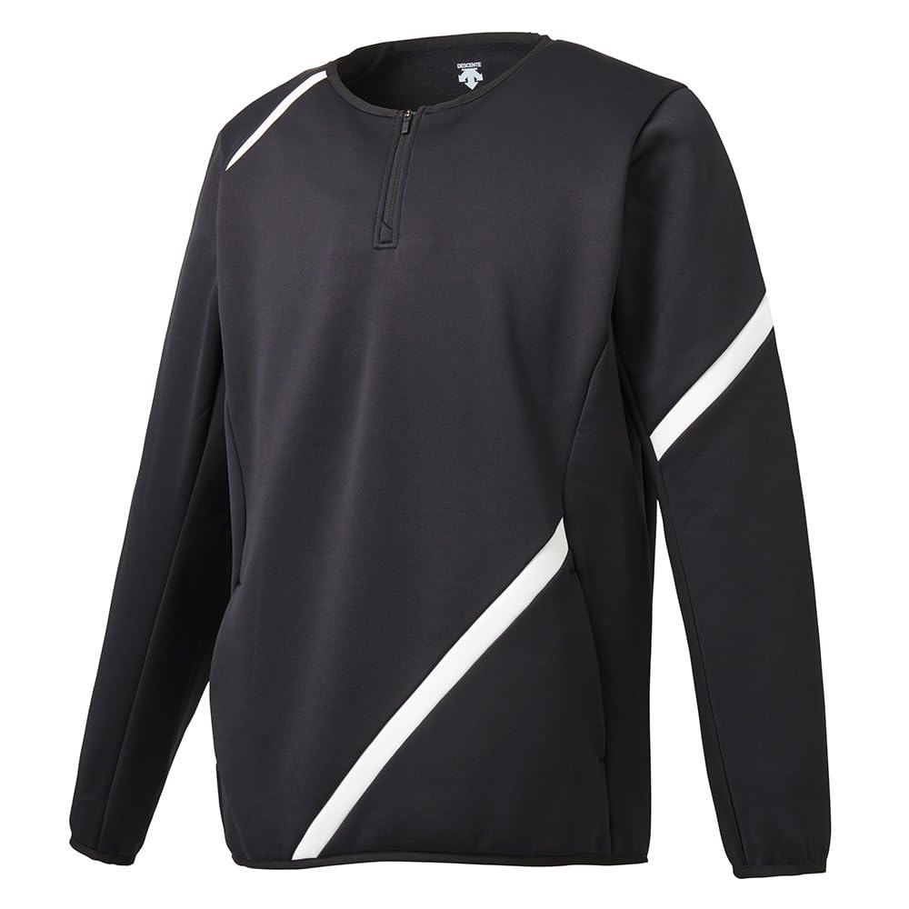 

DESCENTE Barrier Fleece Size S DBX-2764 Jacket, Black, чорний