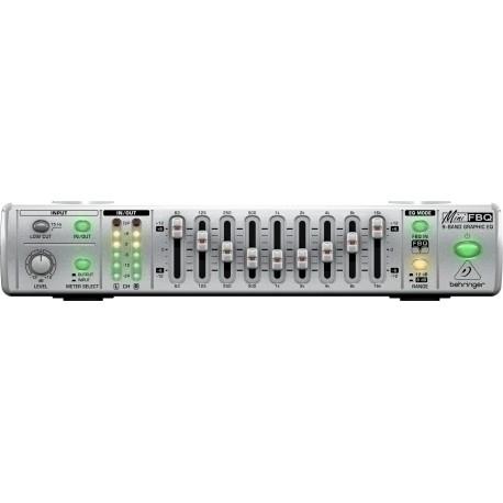 Behringer fbq800 v2 - korektor graficzny