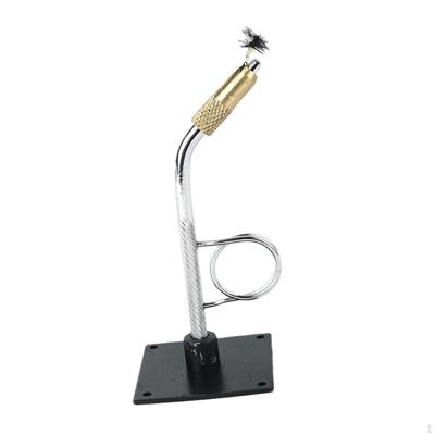 Portable Small Rotary Fly Tying Aluminum Alloy Tool Type Gear Tackle Table Lure Making