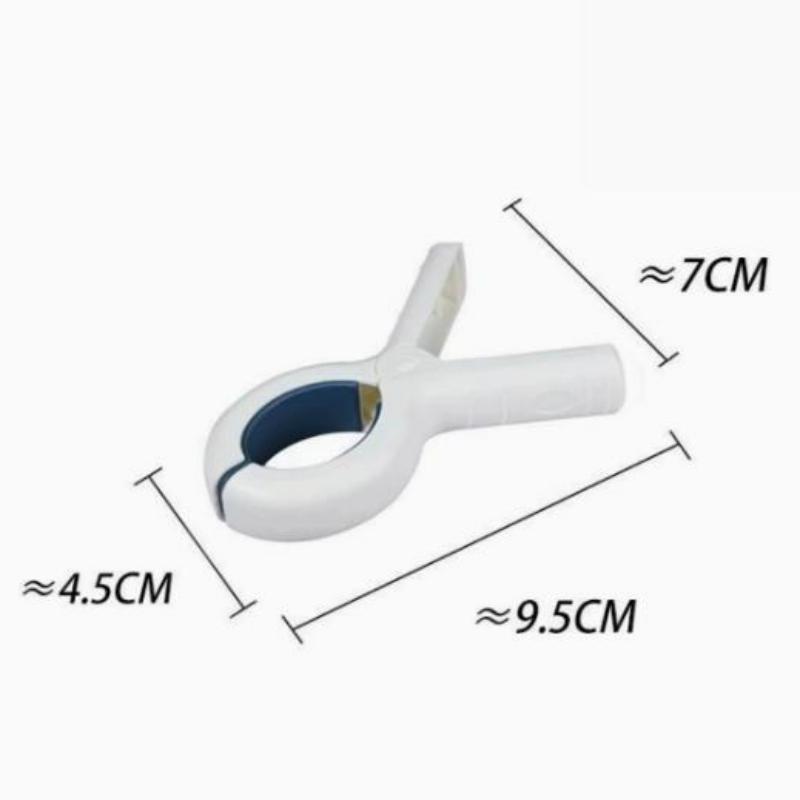 4Pcs Large Beach Towel Clips Windproof Non-Slip Clothes Pins