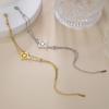 Witch Knot Charm Bracelets Stainless Steel Witch Knot Chain Bracelet Women Men