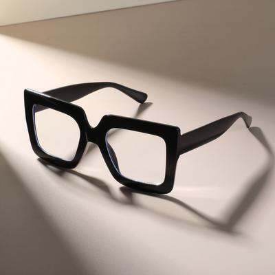 Big Square Anti Blue Light Glasses Women's Glasses New Trend Computer Goggles Glasses Transparent Optical Spectacle Eyeglasses