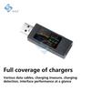 360W USB Tester Voltmeter Ammeter 1.06" IPS 4V-30V 12A Peak QC/PD Detect w/ Energy Curve for Laptop Charger Data Cable Test Tool