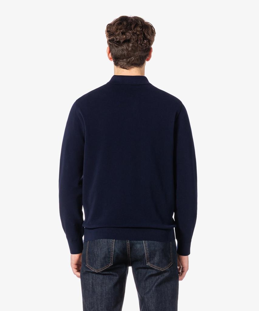 LACOSTE Men'S Pique Long Sleeve Polo Sweater Ah306E-56G 166