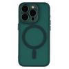 For iPhone 13 Pro Case Compatible with MagSafe PC+TPU Matte Phone Cover with Glass Lens Film