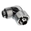 Fitting - ALPHACOOL - Eiszapfen - 16-10mm - 90° Rotatif - Chrome, Nickel Argenté