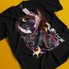 Demon Slayer Shirt Kokushibo Upper Moon 1 Tshirt Zenitsu T-Shirt Muzan Tanjiro