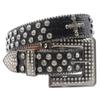 Design Cross New True Rhinestone Women's Belt Men's Belt Diamond-Inserted Belt DIY Belt