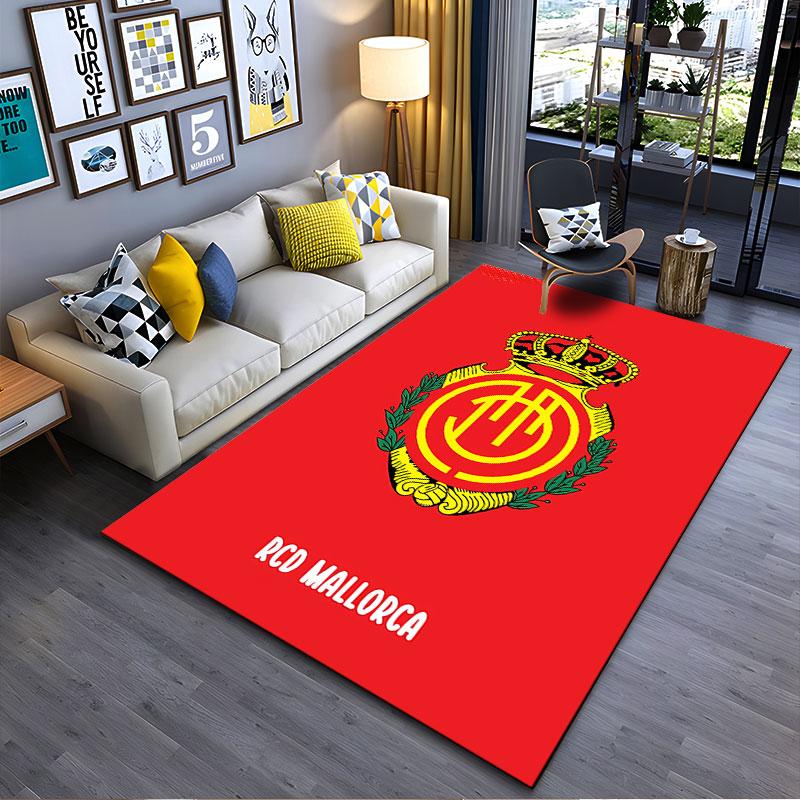 RCD Mallorca Logo Carpet Suitable As a Non-slip Mat for the Living Room or Bedroom Sofa