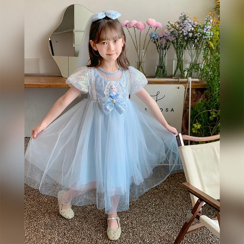 Anneyol Elsa Princess Summer Dress XXXL