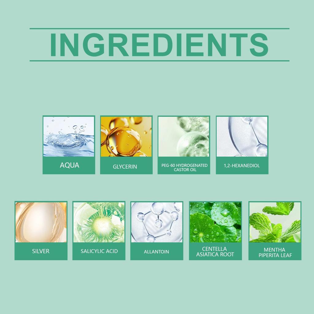 This Acne Spray On The Back Can Control Oil, Shrink Pores And Acne Marks. It Is Suitable For Closed Comedones, Red Skin And Pore . The Fruit100ml