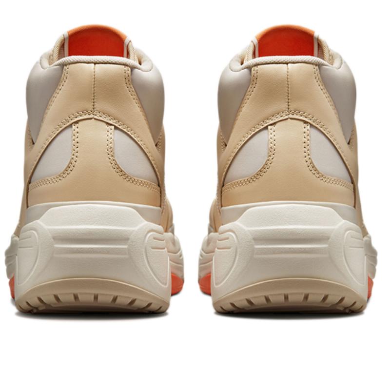 Converse Weapon Series CX Two-Layer Cowhide Medium Top Vintage Basketball Shoes Unisex Same Sun Color