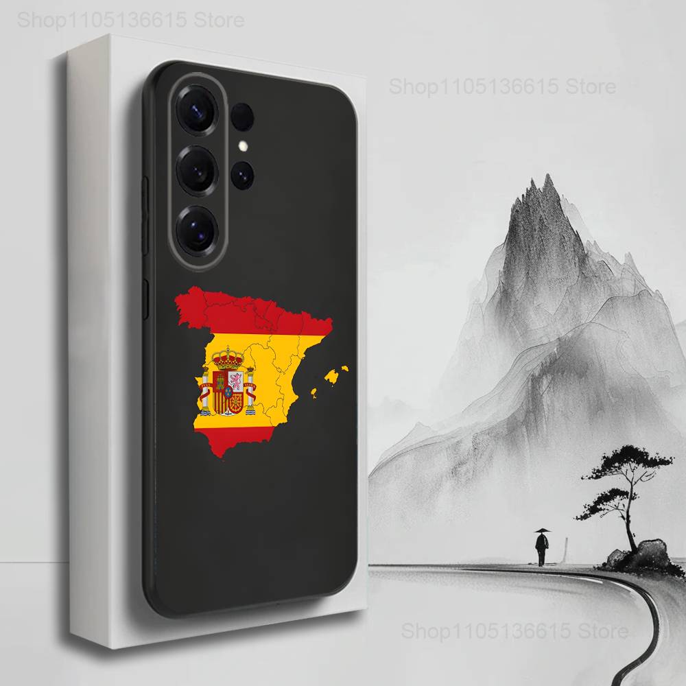 

Flag Spanish Legion Case For Samsung S22,S25,Ultra,S24,S23,FE,S20,S10,Plus,S21,S9,Lite,Soft Silicone Black SamsungS22ULTRA5G