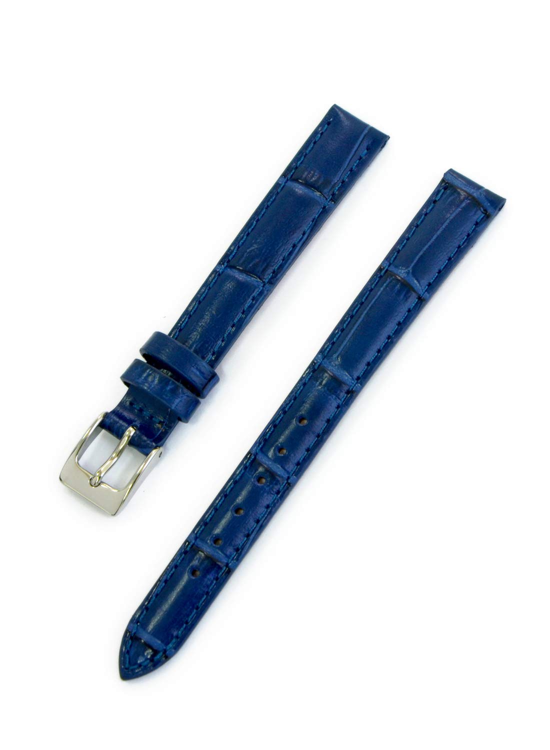 CASSIS [Cassis] Calf Crocodile Embossed Watch Strap DONNA Croco Calf 11mm Dark Blue with Replacement Tool D0000312062011M