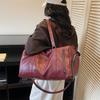 Kožená sportovní a fitness taška, Dámská crossbody kabelka, Pánská venkovní cestovní zavazadlová taška s velkou kapacitou