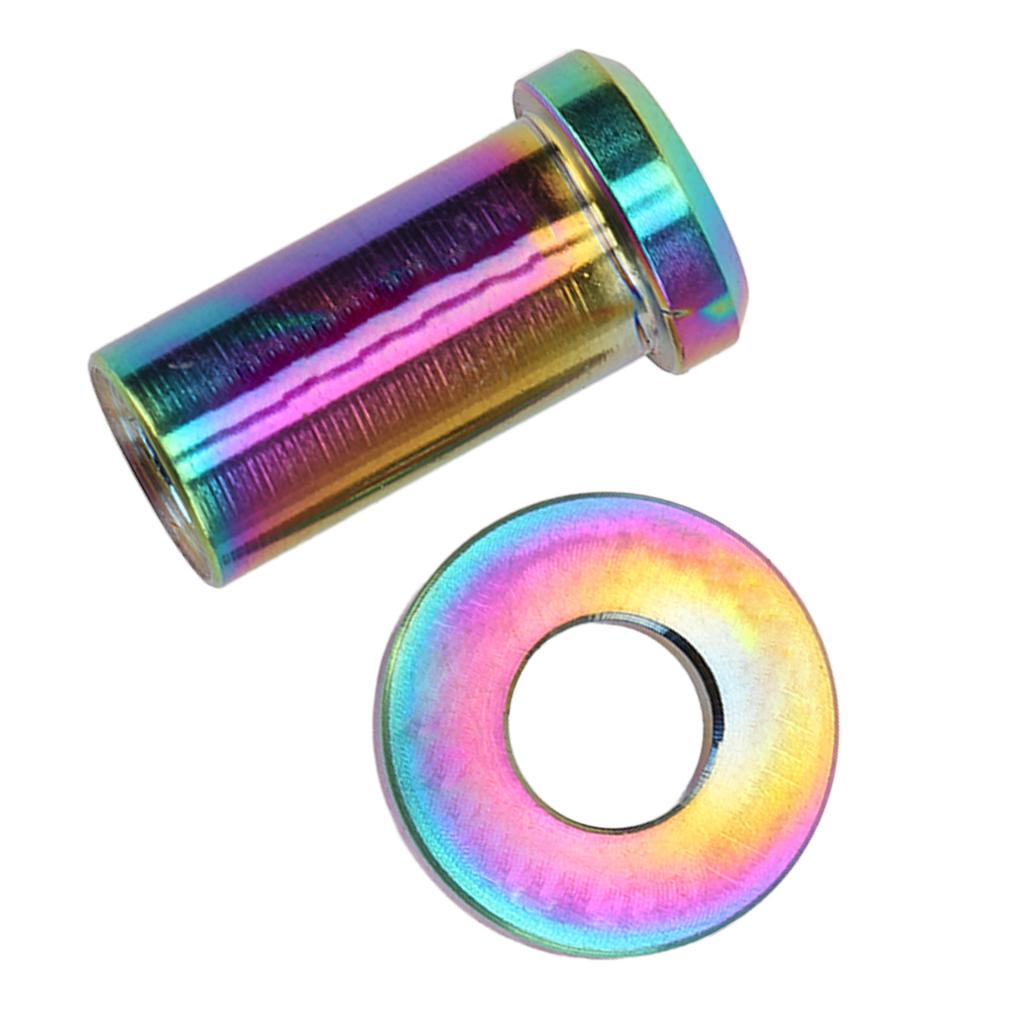 Brake Caliper Nut Rust Proof   Alloy C Clamp Fixed Nut with Washer for Road Bikes 15mm