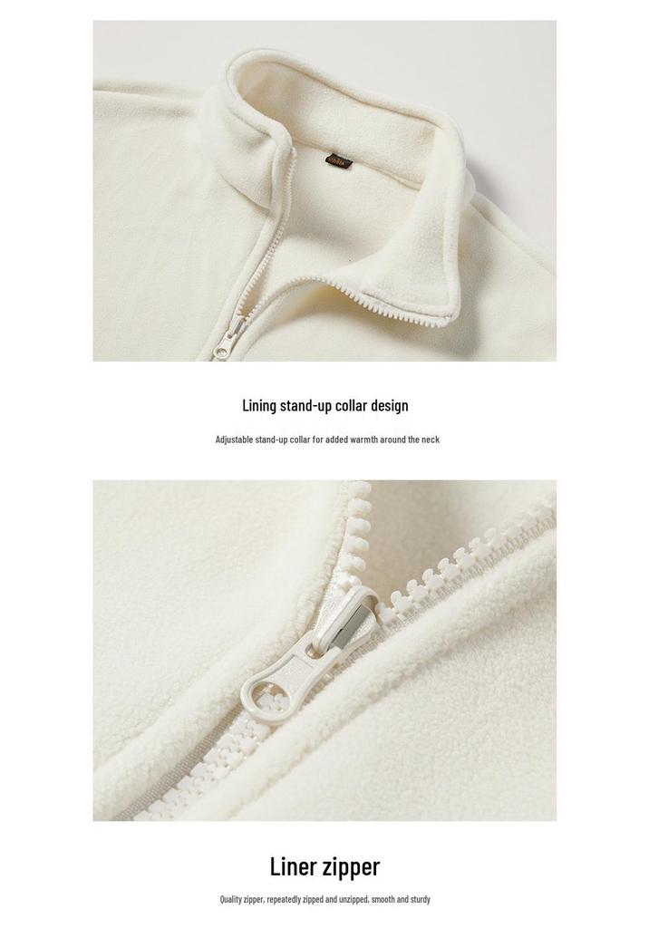 Unisex 3-in-1 Winterjas, Winddicht & Waterdicht, Fleece-gevoerd, Buiten Klimmen, 2-delige Set