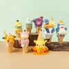 Cartoon Ice Cream Series Pikachu Snorlax Psyduck Gengar Anime Figure  Toys Desktop Ornaments Collection Model