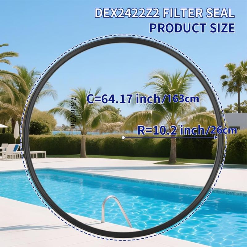Rubber Filter Seal Gaskets Compatible for DE7220,C2020,Filters for Superior Leak Proof Performances and Cost Efficiency