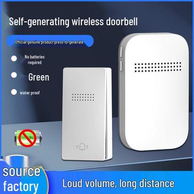 Wireless Self-Powered Doorbell: Waterproof, Loud, Long-Range Kinetic Caller