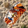 Naruto Character Customizable Name Beach Towel High Absorbency & Quick-Dry Portable for SwimmingBeachCamping Travel Beach AccessoriesGym